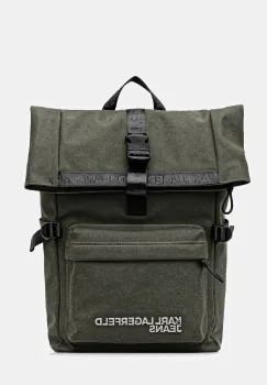 Karl Lagerfeld Jeans rucsac culoarea negru, mare, uni, A3M30246 imagine