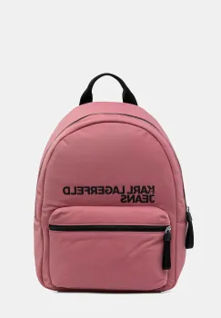 Karl Lagerfeld Jeans rucsac culoarea roz, mare, uni, A4W30294 imagine