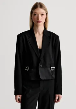 Karl Lagerfeld Jeans sacou cu un singur rand de nasturi pentru femei imagine