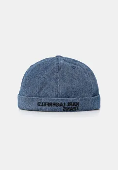 Karl Lagerfeld Jeans sapca de bumbac pentru copii bumbac, din tesatura uni, A3M33108 imagine