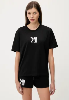 Karl Lagerfeld Jeans tricou culoarea negru, A3W17094 imagine