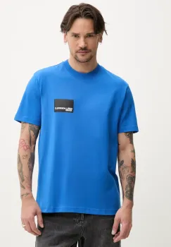 Karl Lagerfeld Jeans tricou din bumbac barbati, cu imprimeu, A1M17001 imagine