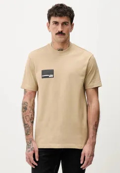 Karl Lagerfeld Jeans tricou din bumbac cu imprimeu, A1M17001 imagine