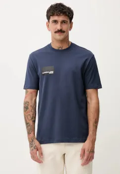 Karl Lagerfeld Jeans tricou din bumbac cu imprimeu, A1M17001 imagine