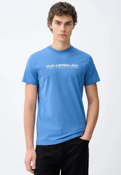 Karl Lagerfeld Jeans tricou din bumbac cu imprimeu, B1M17063 imagine