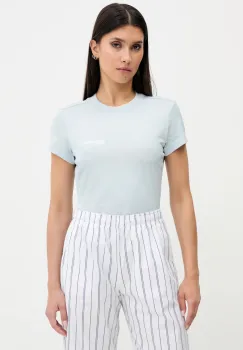 Karl Lagerfeld Jeans tricou din bumbac culoarea alb, A1W17004 imagine