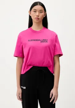 Karl Lagerfeld Jeans tricou din bumbac culoarea alb, A1W17005 imagine