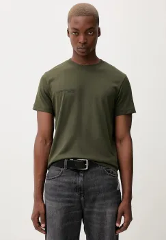 Karl Lagerfeld Jeans tricou din bumbac culoarea alb, cu imprimeu, A1M17003 imagine