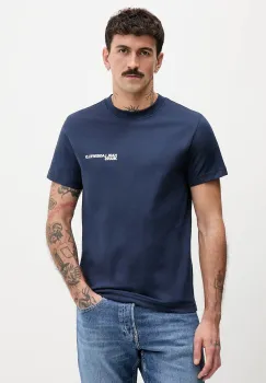 Karl Lagerfeld Jeans tricou din bumbac culoarea alb, cu imprimeu, A1M17003 imagine