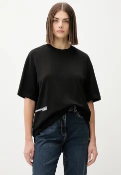 Karl Lagerfeld Jeans tricou din bumbac culoarea negru, A4W17096 imagine
