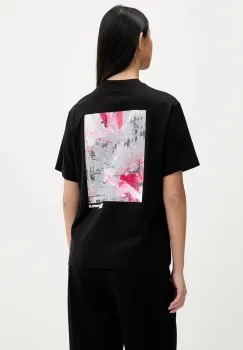 Karl Lagerfeld Jeans tricou din bumbac culoarea negru, B1W17058 imagine