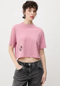 Karl Lagerfeld Jeans tricou femei, culoarea roz, A2W17076 imagine
