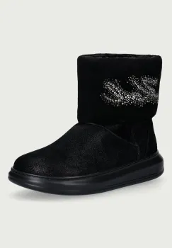 Karl Lagerfeld  Kapri cizme de zapada pentru femei din piele intoarsa imagine
