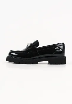 Karl Lagerfeld loafers slip-on pentru femei din piele Lowell imagine