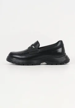 Karl Lagerfeld mocasini de piele MAGNUS culoarea negru, KL10610 imagine
