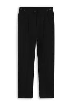 Karl Lagerfeld pantaloni copii culoarea negru, neted, Z30264 imagine