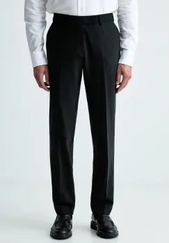 Karl Lagerfeld pantaloni de costum pentru barbati cu lana imagine