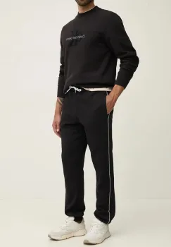 Karl Lagerfeld pantaloni de lounge culoarea negru, neted, 246M4400 imagine