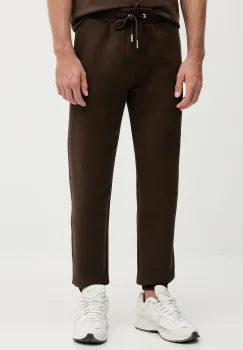 Karl Lagerfeld pantaloni de trening culoarea maro, uni, 554908.705013 imagine