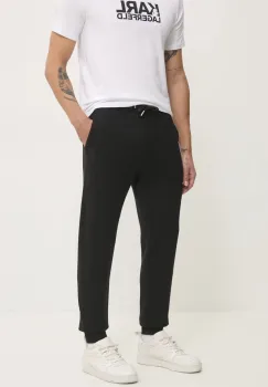 Karl Lagerfeld pantaloni de trening culoarea negru, neted, 500900.705752 imagine