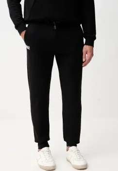Karl Lagerfeld pantaloni de trening din bumbac culoarea negru, uni, 561917.705782 imagine