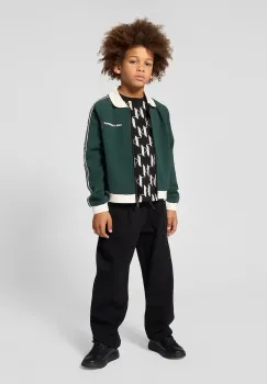 Karl Lagerfeld pantaloni pentru copii cu bumbac imagine