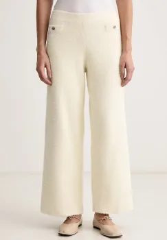 Karl Lagerfeld  pantaloni pentru femei cu bumbac imagine