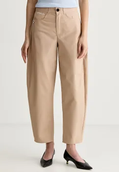 Karl Lagerfeld pantaloni pentru femei cu bumbac IKON imagine