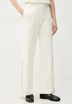 Karl Lagerfeld pantaloni pentru femei, din bumbac imagine