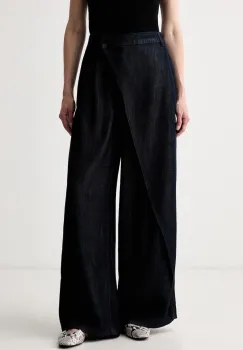 Karl Lagerfeld pantaloni pentru femei din lyocell imagine