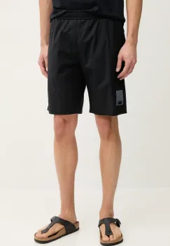 Karl Lagerfeld pantaloni scurti barbati, culoarea negru, 552600.265709 imagine