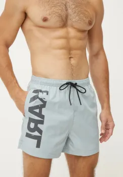 Karl Lagerfeld pantaloni scurti de baie culoarea gri, A1M46013 imagine