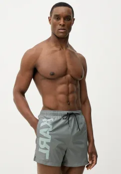 Karl Lagerfeld pantaloni scurti de baie culoarea gri, A1M46013 imagine