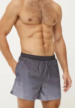 Karl Lagerfeld pantaloni scurti de baie culoarea gri, A1M46057 imagine