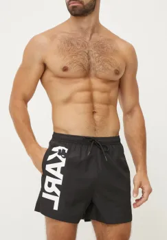 Karl Lagerfeld pantaloni scurti de baie culoarea negru, A1M46013 imagine