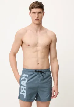 Karl Lagerfeld pantaloni scurti de baie culoarea turcoaz, A1M46013 imagine
