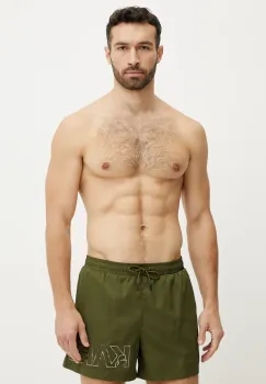 Karl Lagerfeld pantaloni scurti de baie culoarea verde, A1M46066 imagine