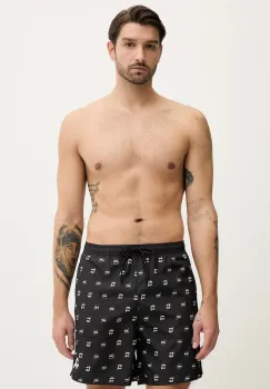 Karl Lagerfeld pantaloni scurti de baie IKON culoarea negru, A3M46007 imagine