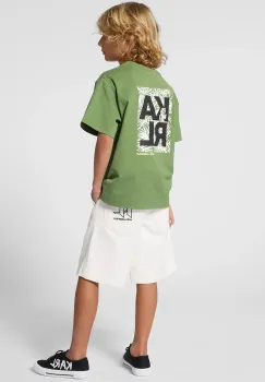 Karl Lagerfeld pantaloni scurti din bumbac pentru copii imagine