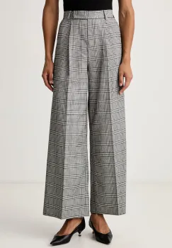 Karl Lagerfeld  pantaloni straight pentru femei cu amestec de lana imagine