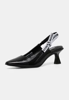 Karl Lagerfeld pantofi cu toc PANACHE II culoarea negru, KL30808A imagine