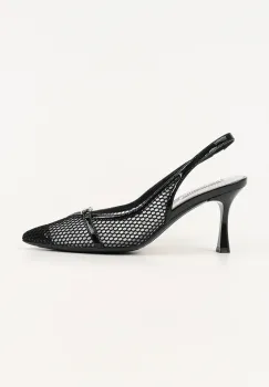 Karl Lagerfeld pantofi cu toc SIENNA culoarea negru, KL32704A imagine
