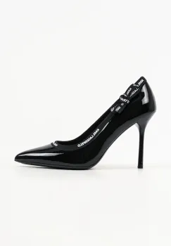 Karl Lagerfeld pantofi cu toc stiletto din piele Sarabande imagine
