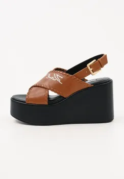 Karl Lagerfeld pantofi cu toc WENDY culoarea portocaliu, KL33372 imagine