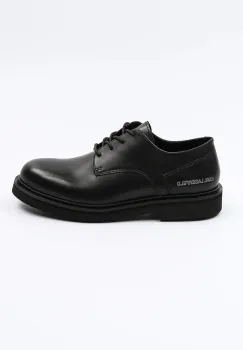 Karl Lagerfeld pantofi de piele KINGSTON culoarea negru, KL12225 imagine