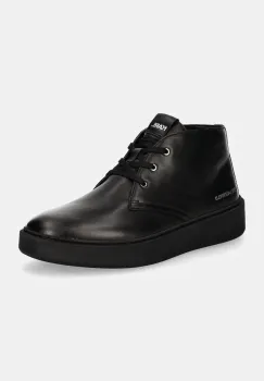 Karl Lagerfeld pantofi FLINT barbati, culoarea negru, KL53330 imagine