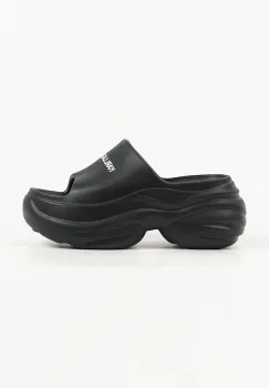 Karl Lagerfeld papuci cu platforma de dama Kontour Slide imagine