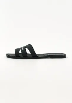 Karl Lagerfeld papuci JELLY IV femei, culoarea negru, KL80025 imagine