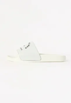 Karl Lagerfeld papuci KONDO 2.0 femei, culoarea alb, KL80908A imagine