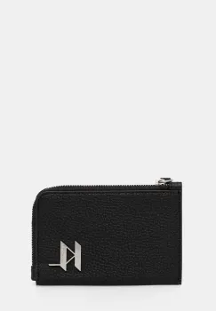 Karl Lagerfeld portofel barbati, culoarea negru, 246M3214 imagine